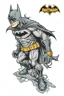 batman tattoo design idea