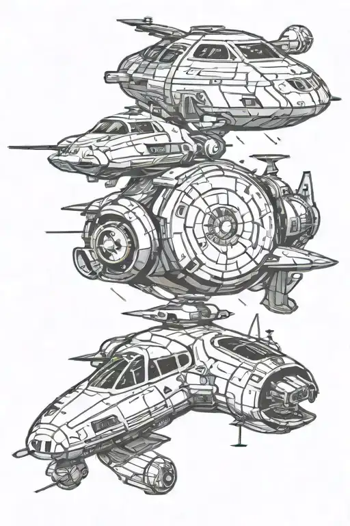 science fiction, firefly, Star Trek, Star Wars, dune tattoo design idea