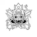 black clover tattoo design idea