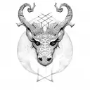 strength tattoo design idea