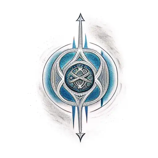 Yahweh always with me tattoo design idea
