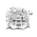 memories turning into cinema. we are only the stories  tattoo design idea