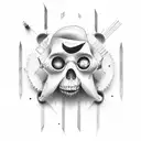 memories turning into cinema. we are only the stories  tattoo design idea