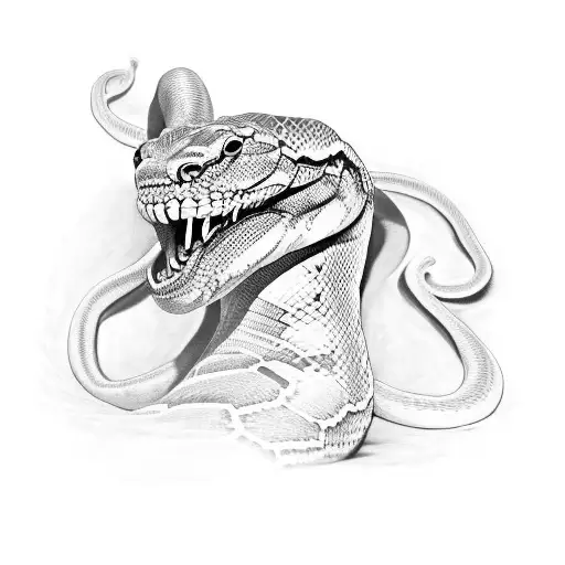 19+ Burmese Python Tattoo Ideas in 2026 - BlackInk AI