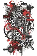 Isaiah 6:8 bible verse written tattoo design idea