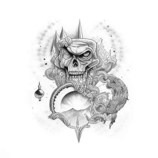god is beyond  your thinking tattoo design idea