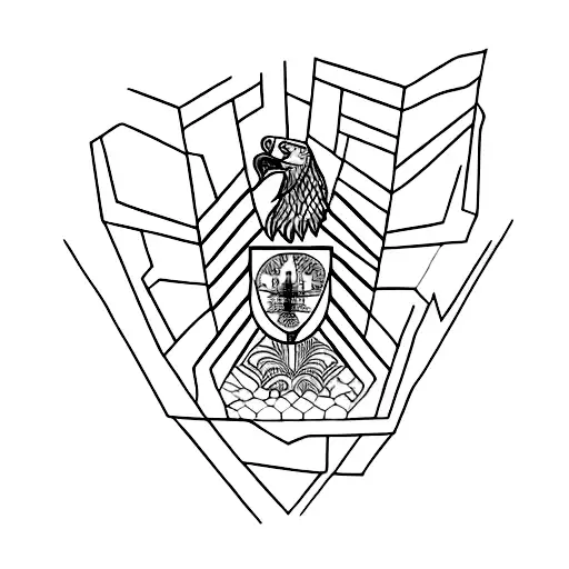 I want a tattoo with the lines that represent the borders of Brazil, Argentina, Chile, Bolivia, Peru and Colombia, but p tattoo design idea