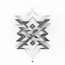 I want a tattoo with the lines that represent the borders of Brazil, Argentina, Chile, Bolivia, Peru and Colombia, but p tattoo design idea