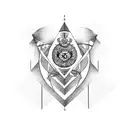 I want a tattoo with the lines that represent the borders of Brazil, Argentina, Chile, Bolivia, Peru and Colombia, but p tattoo design idea