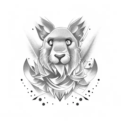 Perfectly imperfect text tattoo design idea