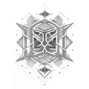 Perfectly imperfect text tattoo design idea