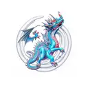 DRAGONLORD PLACIDUSAX tattoo design idea