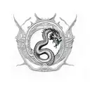 DRAGONLORD PLACIDUSAX tattoo design idea