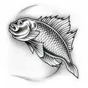 carp tattoo design idea