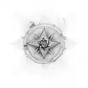 israel map tattoo design idea