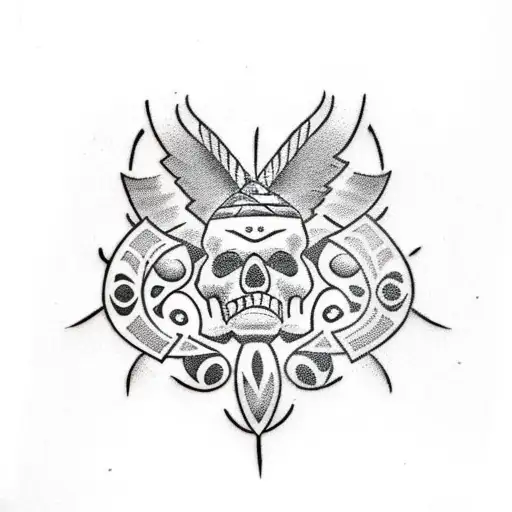 Samoan tribal tattoo design idea