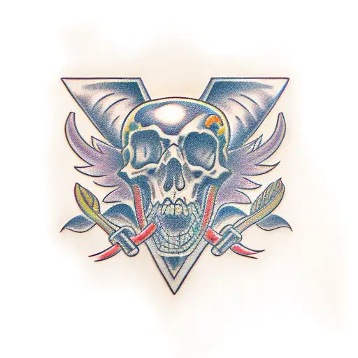 live forever tattoo design idea