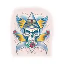 live forever tattoo design idea