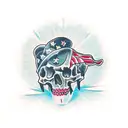 live forever tattoo design idea