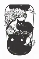 Spirited Away Susuwatari cursor  tattoo design idea