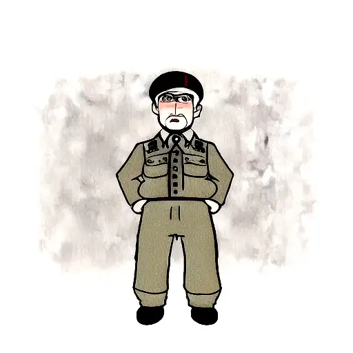 hitler tattoo design idea