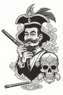 cigars, Cuba, Libra tattoo design idea