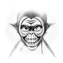 monkey d. luffy tattoo design idea