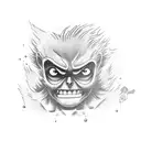 monkey d. luffy tattoo design idea