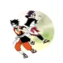 naruto and sasuke  tattoo design idea