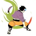 naruto and sasuke  tattoo design idea