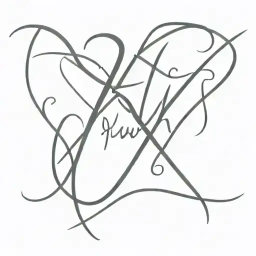 yhwh name in hebrew tattoo design idea