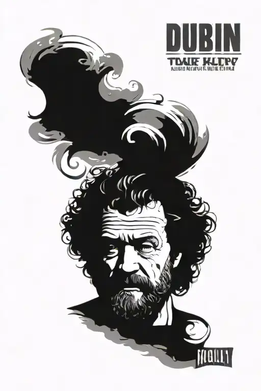 dublin luke kelly guinness tattoo design idea