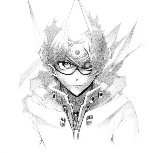 Tokyo ghoul tattoo design idea