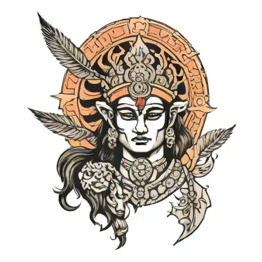 samrat ashoka tattoo design idea