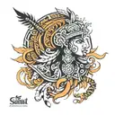 samrat ashoka tattoo design idea