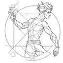 Golden ratio,JoJos bizarre adventure themed tattoo tattoo design idea