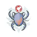 crab tattoo design idea