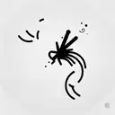 delicate point of view tattoo design idea