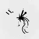 delicate point of view tattoo design idea