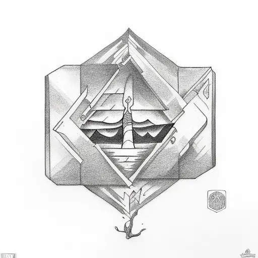 A tattoo representing the journey of living with ADHD, incorporating symbolic elements that convey resilience and growth. tattoo design idea