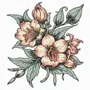 bluebell tattoo design idea