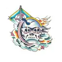 through thick and thin tattoo design idea