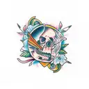 through thick and thin tattoo design idea