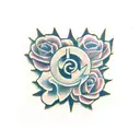 through thick and thin tattoo design idea