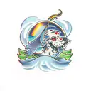 through thick and thin tattoo design idea