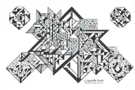 quote says "taking steps is easy, standing still is hard" tattoo design idea