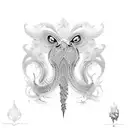 leather filigree tattoo design idea