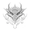 leather filigree tattoo design idea