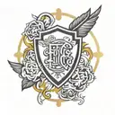 FC Cologne Logo tattoo design idea