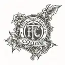 FC Cologne Logo tattoo design idea
